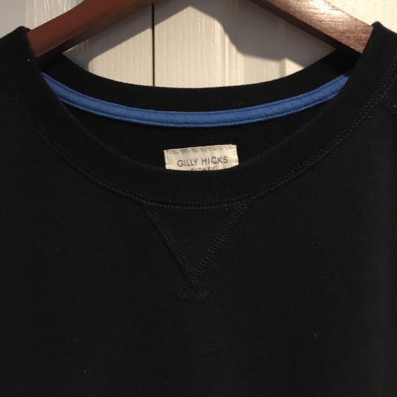 Gilly Hicks women’s navy 3/4 sleeve sweater size S - Picture 3 of 7